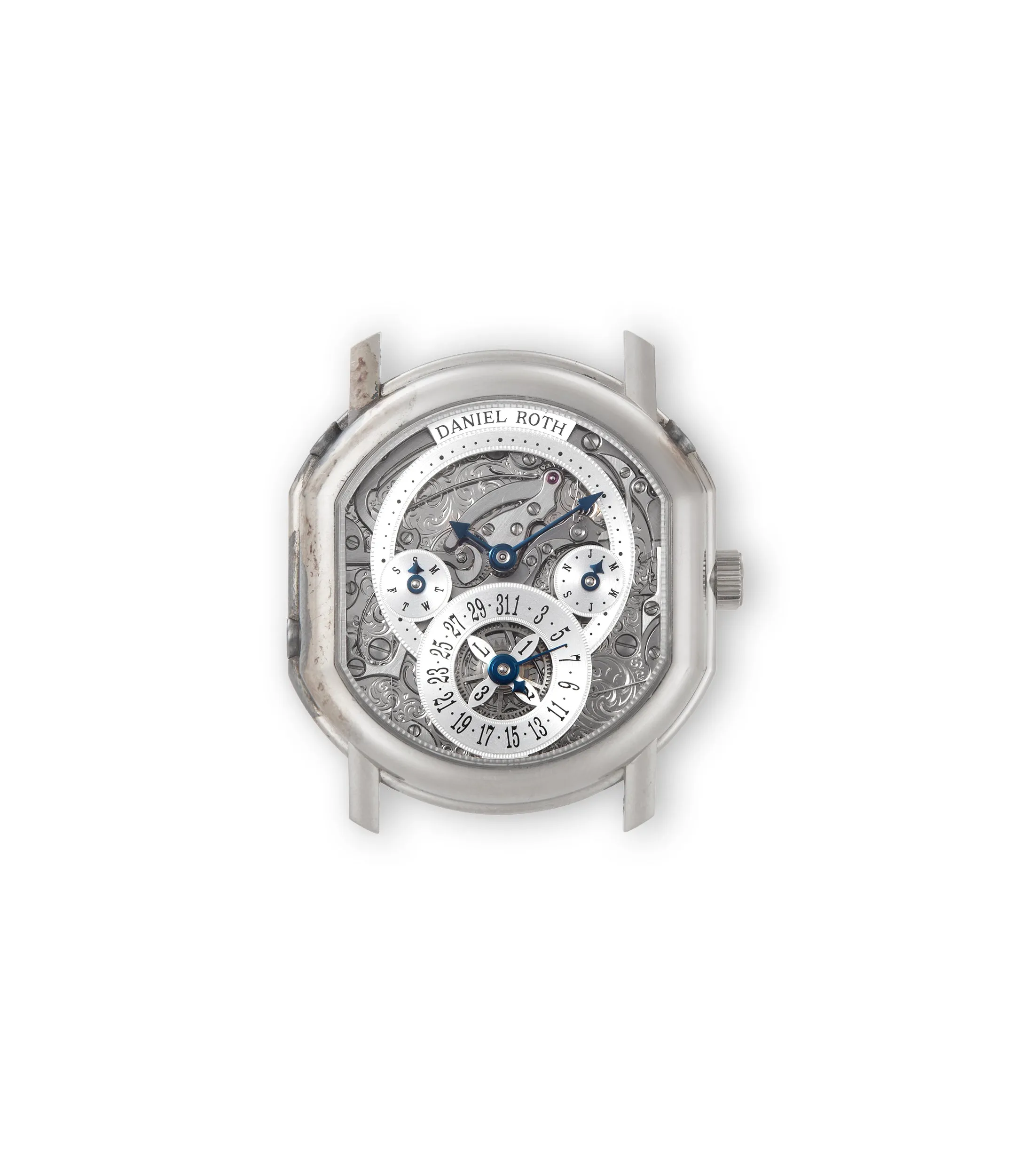 Perpetual Calendar Skeleton | 2117 | White Gold