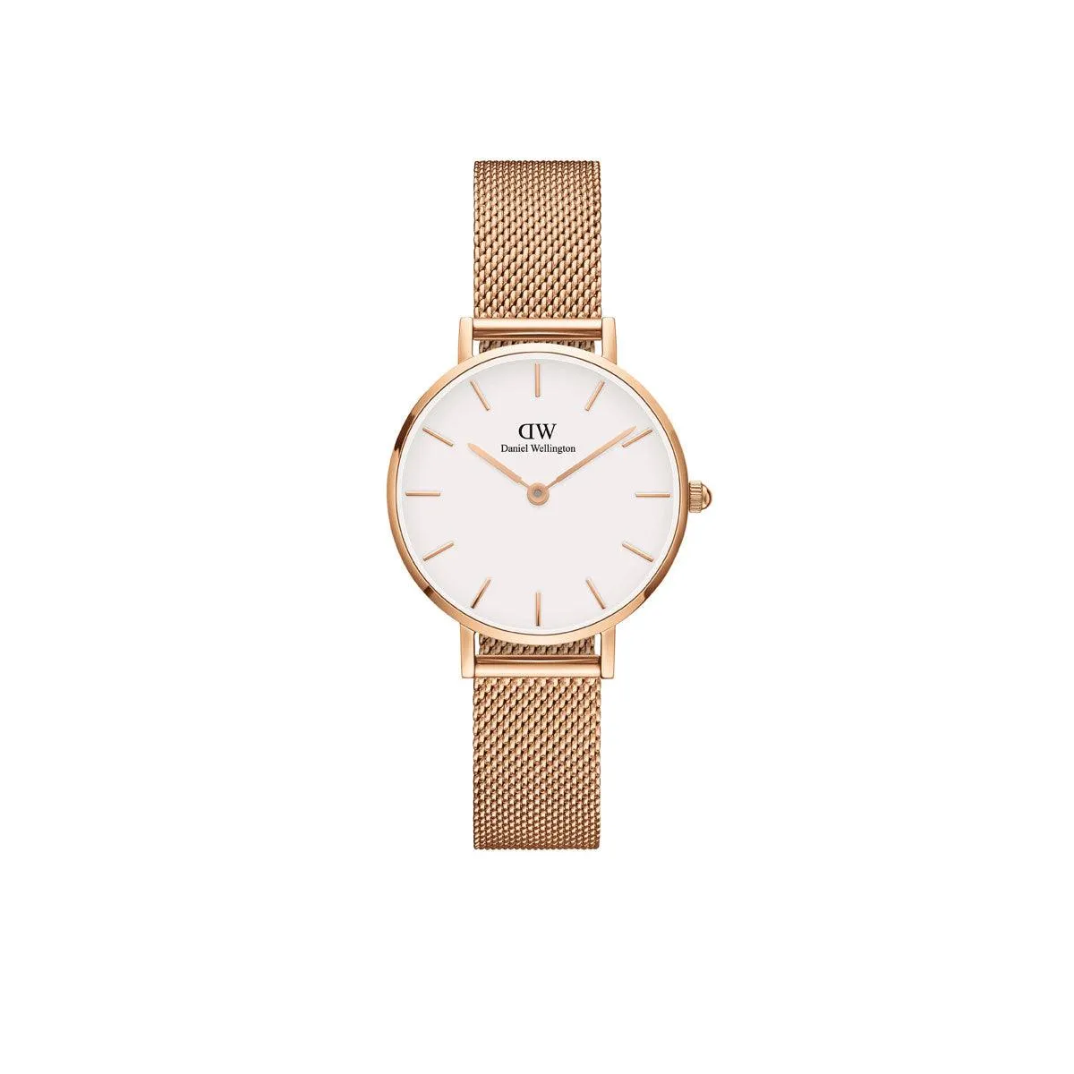 Petite 28mm Melrose - Rose Gold & White Watch