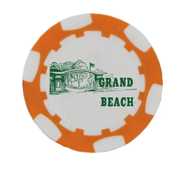 Premium Custom Golf Poker Chips