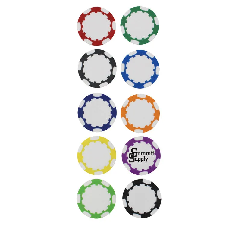 Premium Custom Golf Poker Chips