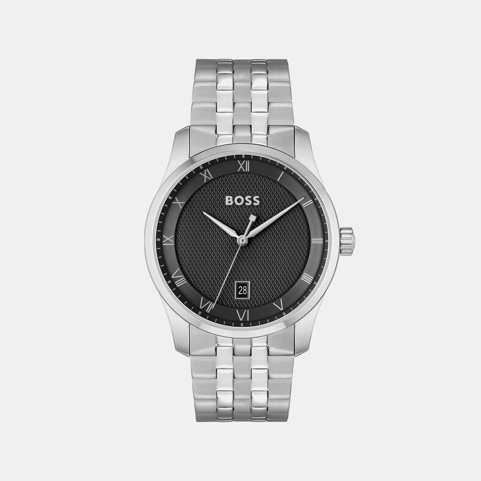 Principle Men Black Analog Stainless Steel Watch 1514123