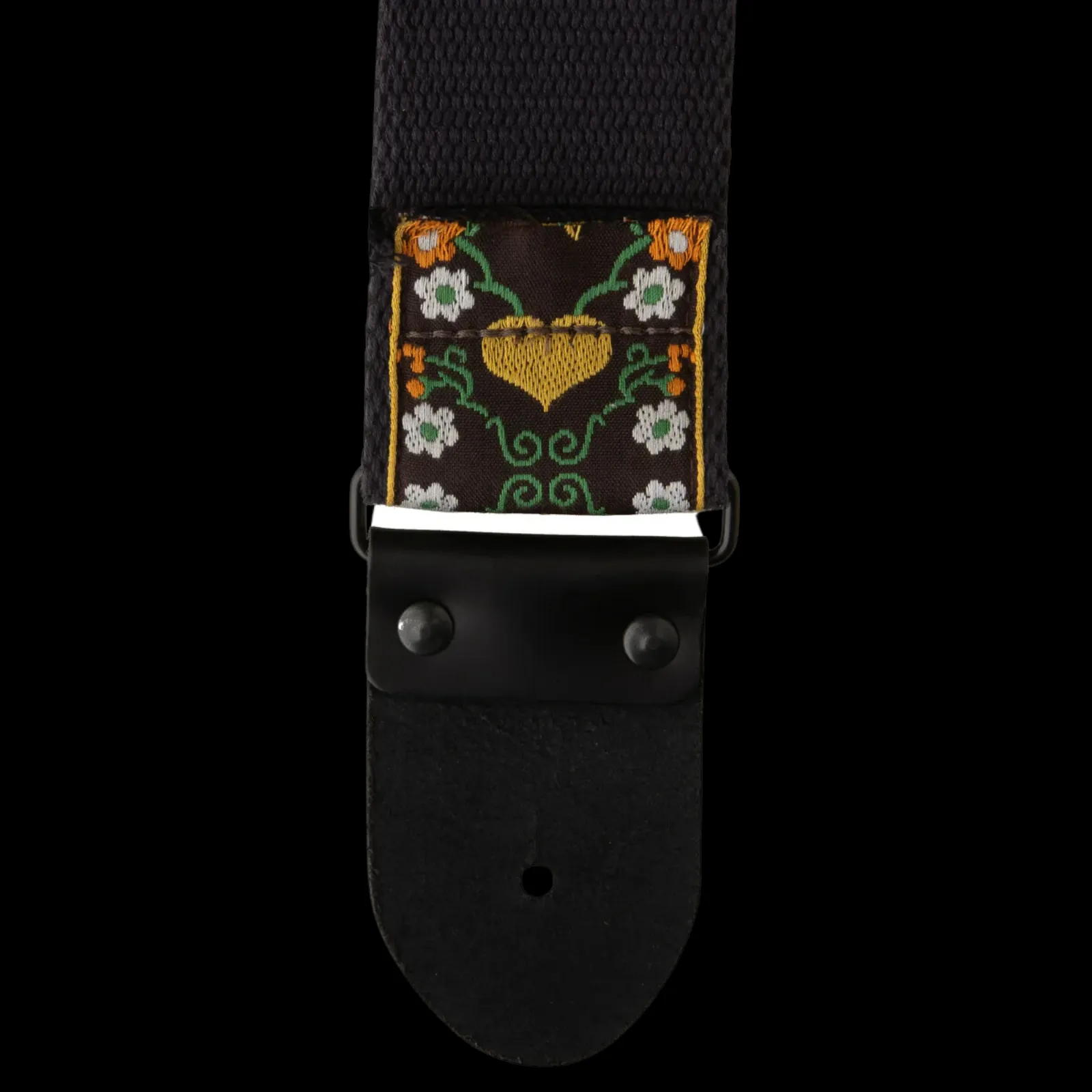 PRS 2.5” Retro Guitar Strap - Floral, Yellow