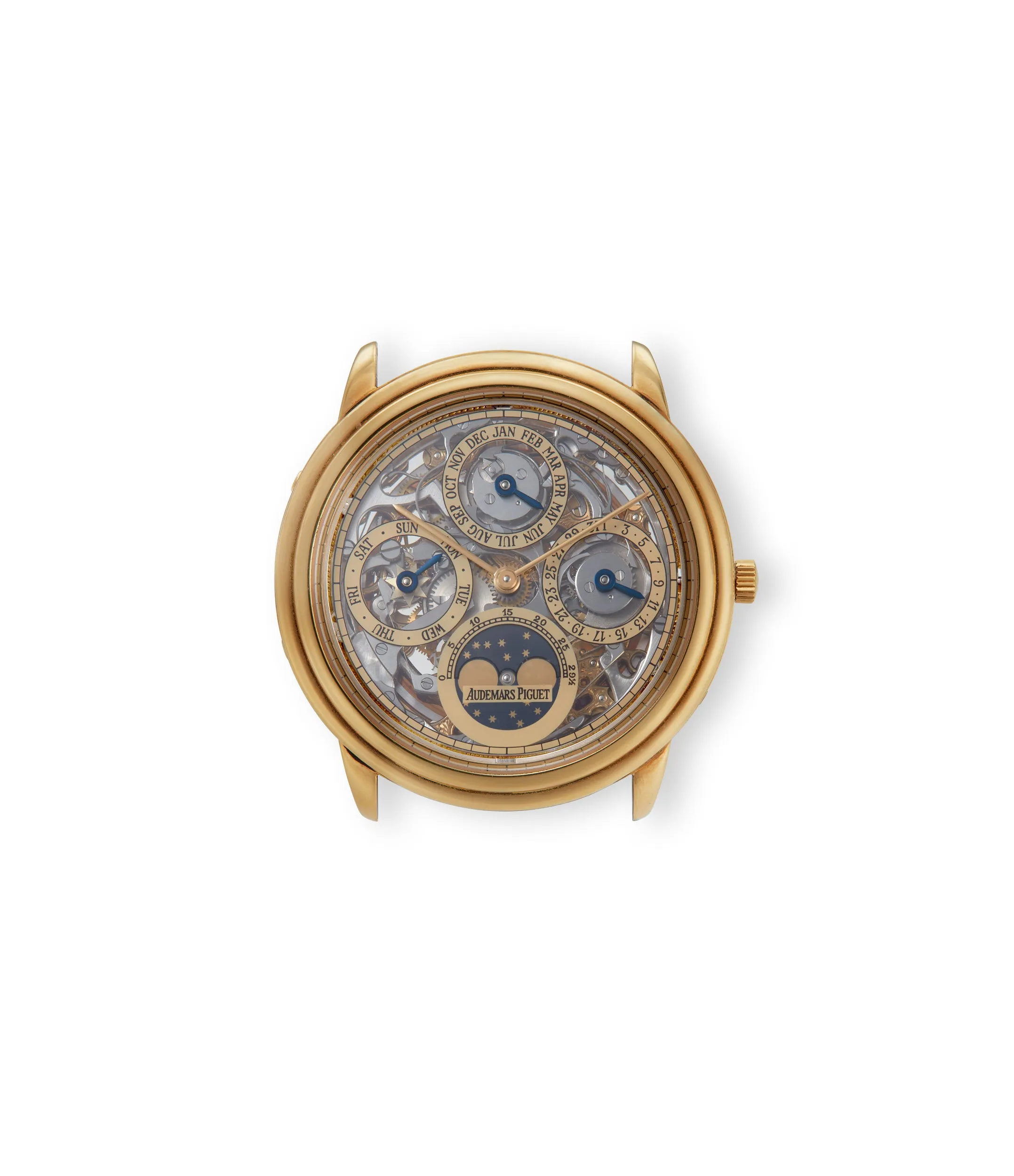 Quantième Perpétuel Skeleton | 25668BA | Yellow Gold
