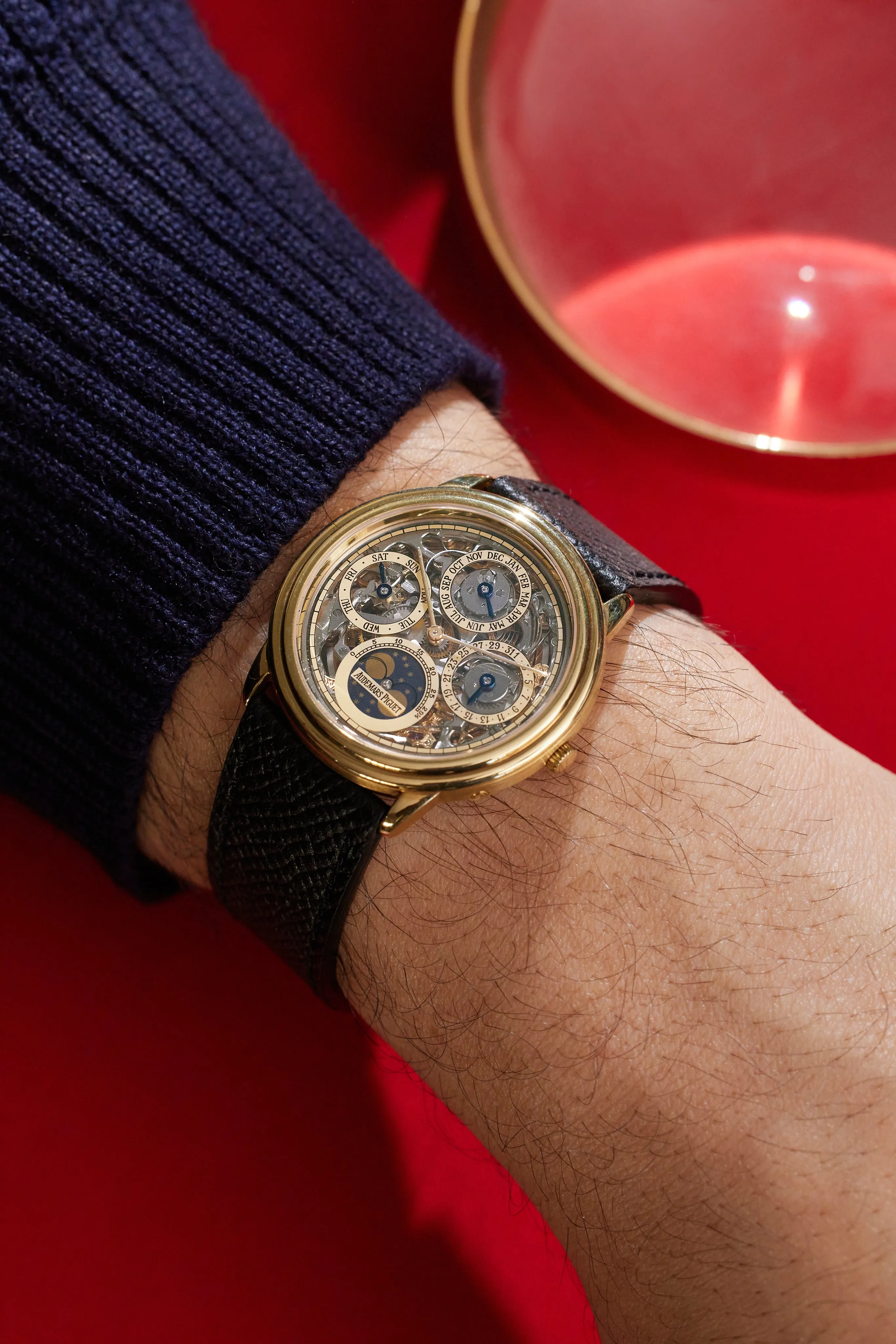 Quantième Perpétuel Skeleton | 25668BA | Yellow Gold