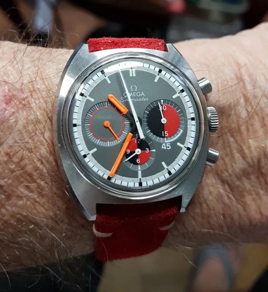 Rare Omega Seamaster "Soccer Timer" Chronograph Model 145.016 in Stainless Steel 1969(ON HOLD)