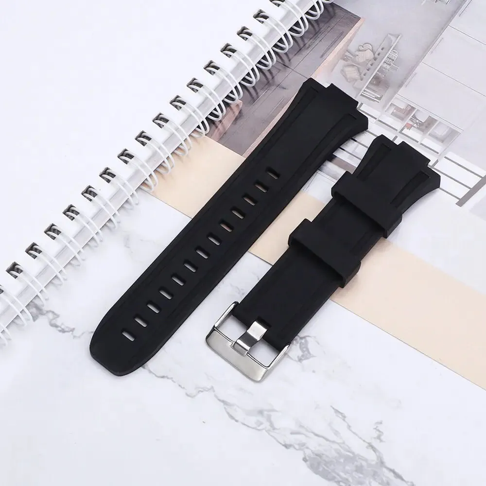 Replacement Rubber Strap Band For Submariner Apple watch Mod Kit Set