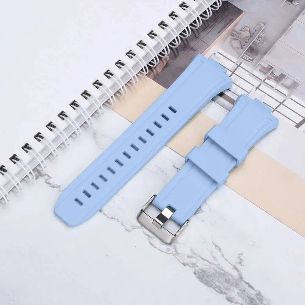 Replacement Rubber Strap Band For Submariner Apple watch Mod Kit Set