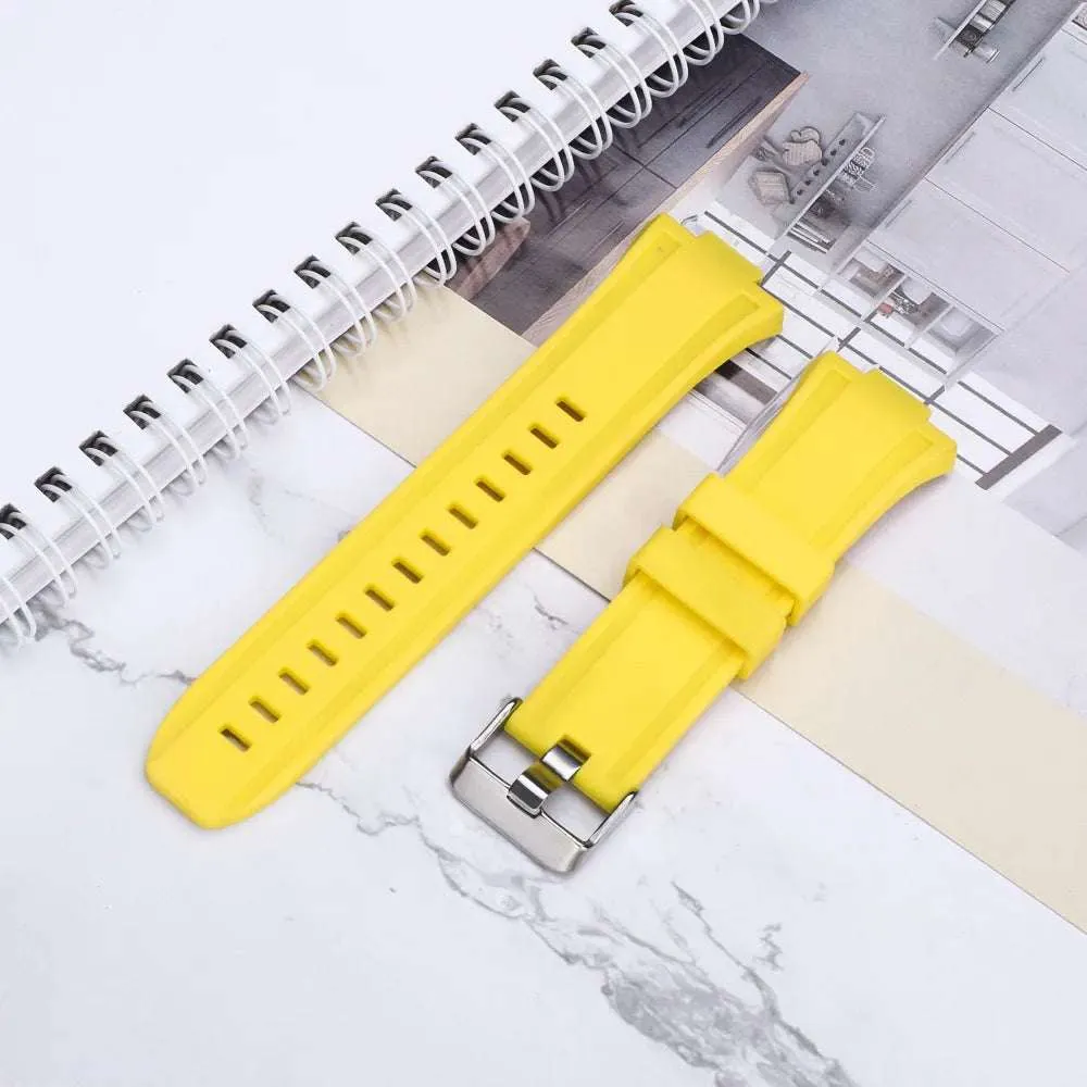 Replacement Rubber Strap Band For Submariner Apple watch Mod Kit Set