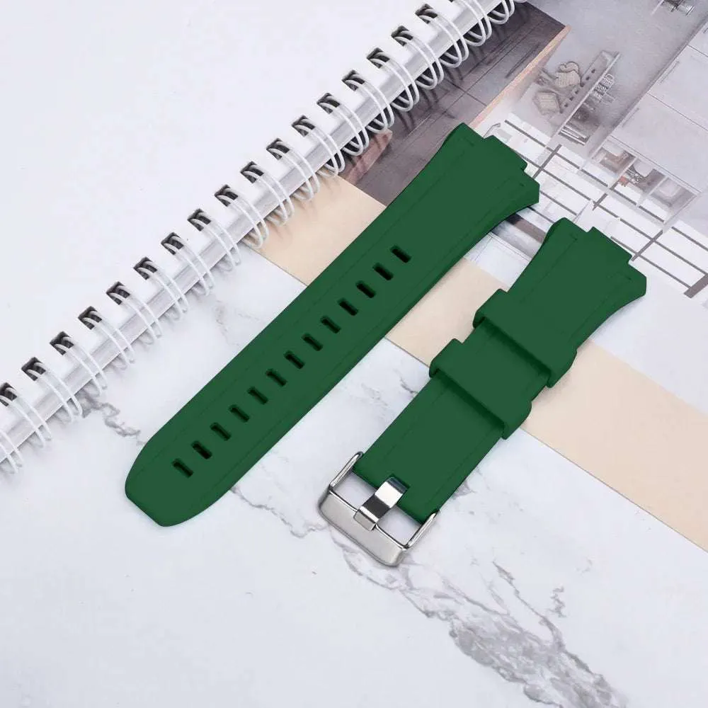 Replacement Rubber Strap Band For Submariner Apple watch Mod Kit Set