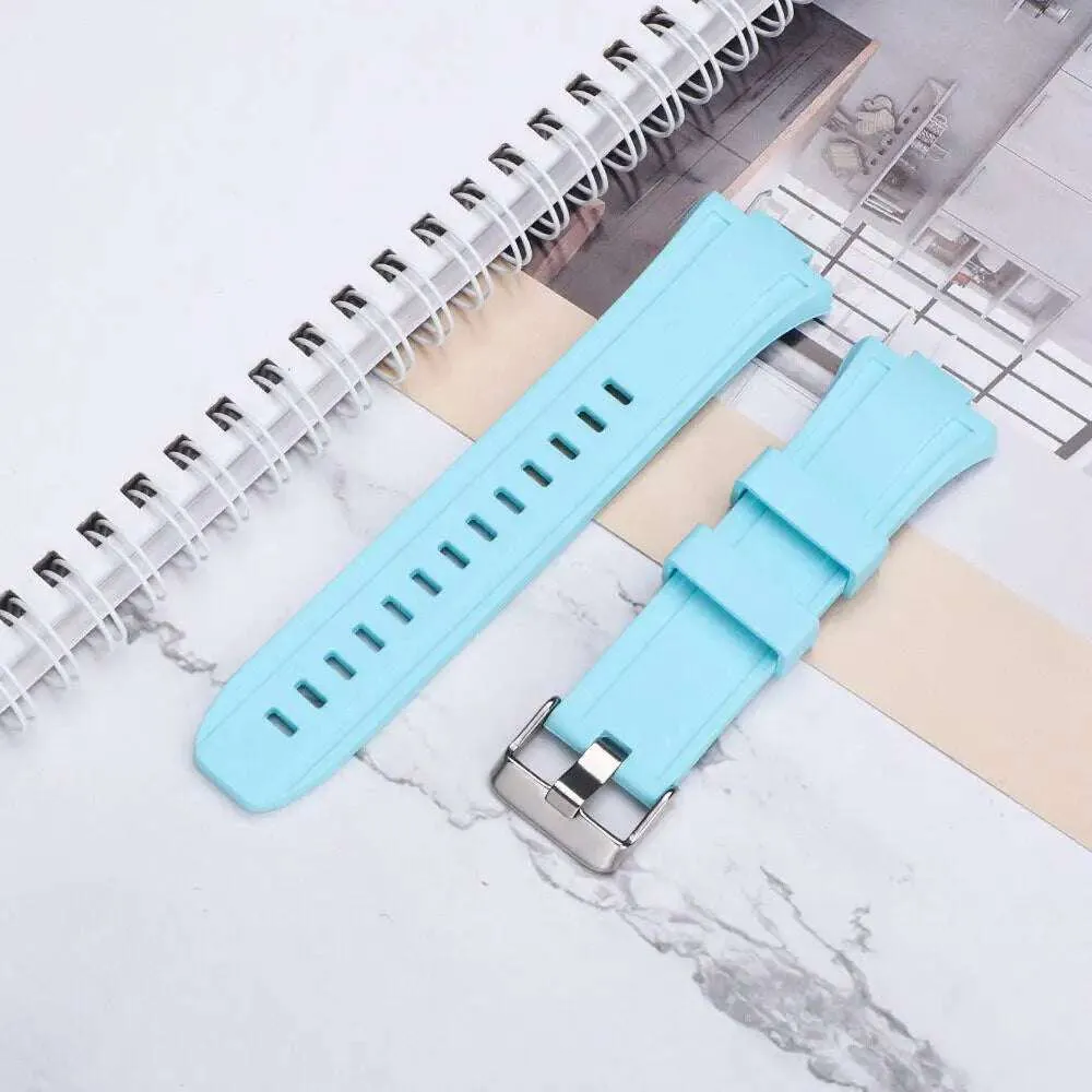 Replacement Rubber Strap Band For Submariner Apple watch Mod Kit Set