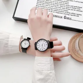 Retro Art Academy Style Couple Watch