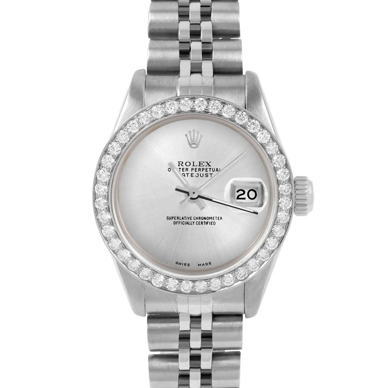 Rolex Datejust 26mm | 6917-SS-SLV-NOHM-BDS-JBL