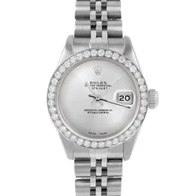 Rolex Datejust 26mm | 6917-SS-SLV-NOHM-BDS-JBL