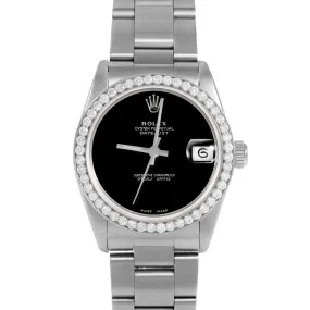 Rolex Datejust 31mm | 68274-BLK-NOHM-BDS-OYS