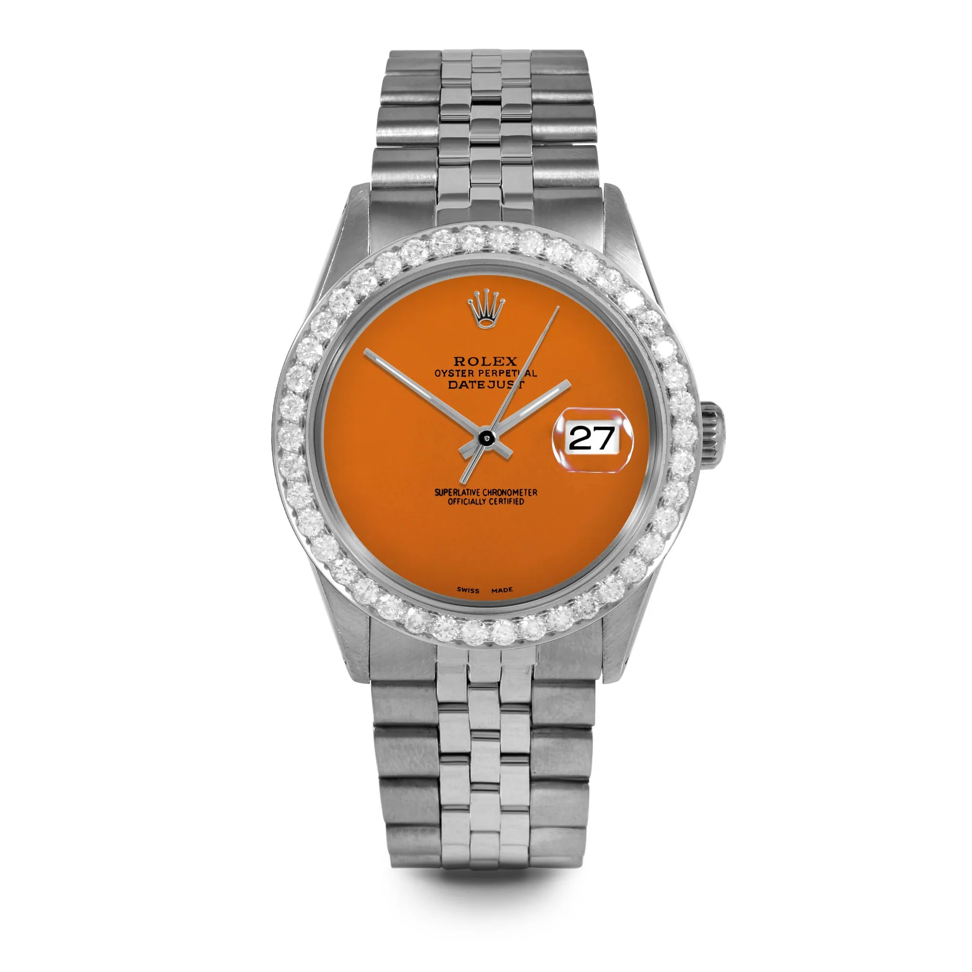 Rolex Datejust 36mm | 1601-SS-ORN-NOHM-25CT-JBL