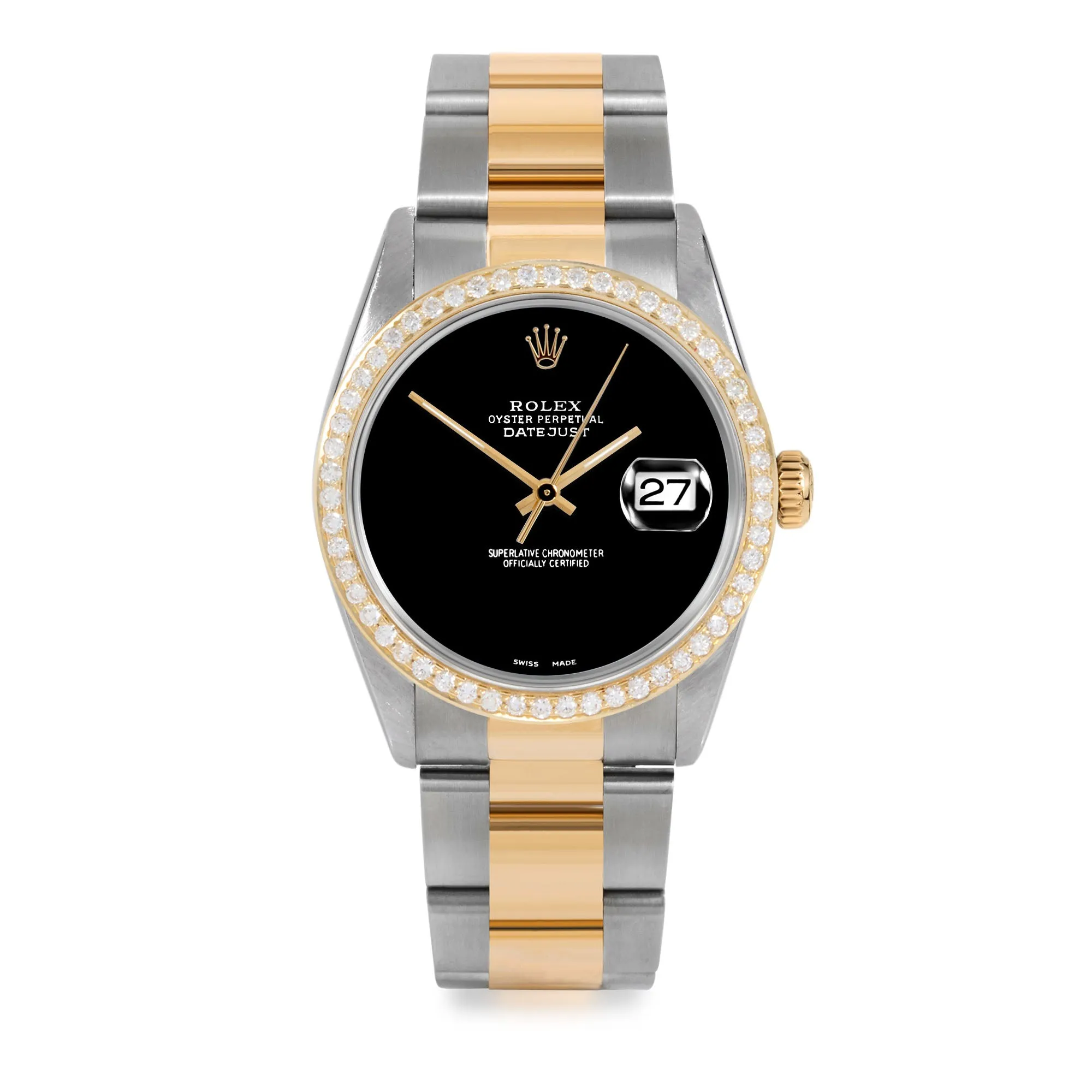 Rolex Datejust 36mm | 16233-BLK-NOHM-BDS-OYS