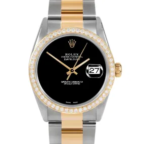 Rolex Datejust 36mm | 16233-BLK-NOHM-BDS-OYS