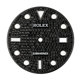 Rolex Submariner 40mm Black Diamond Pavé Custom Dial