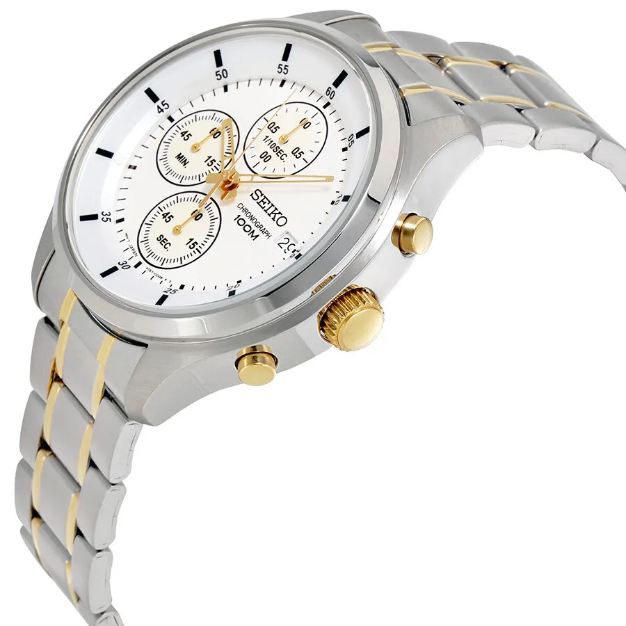 Seiko Chronograph Silver Dial Men's Watch SKS541