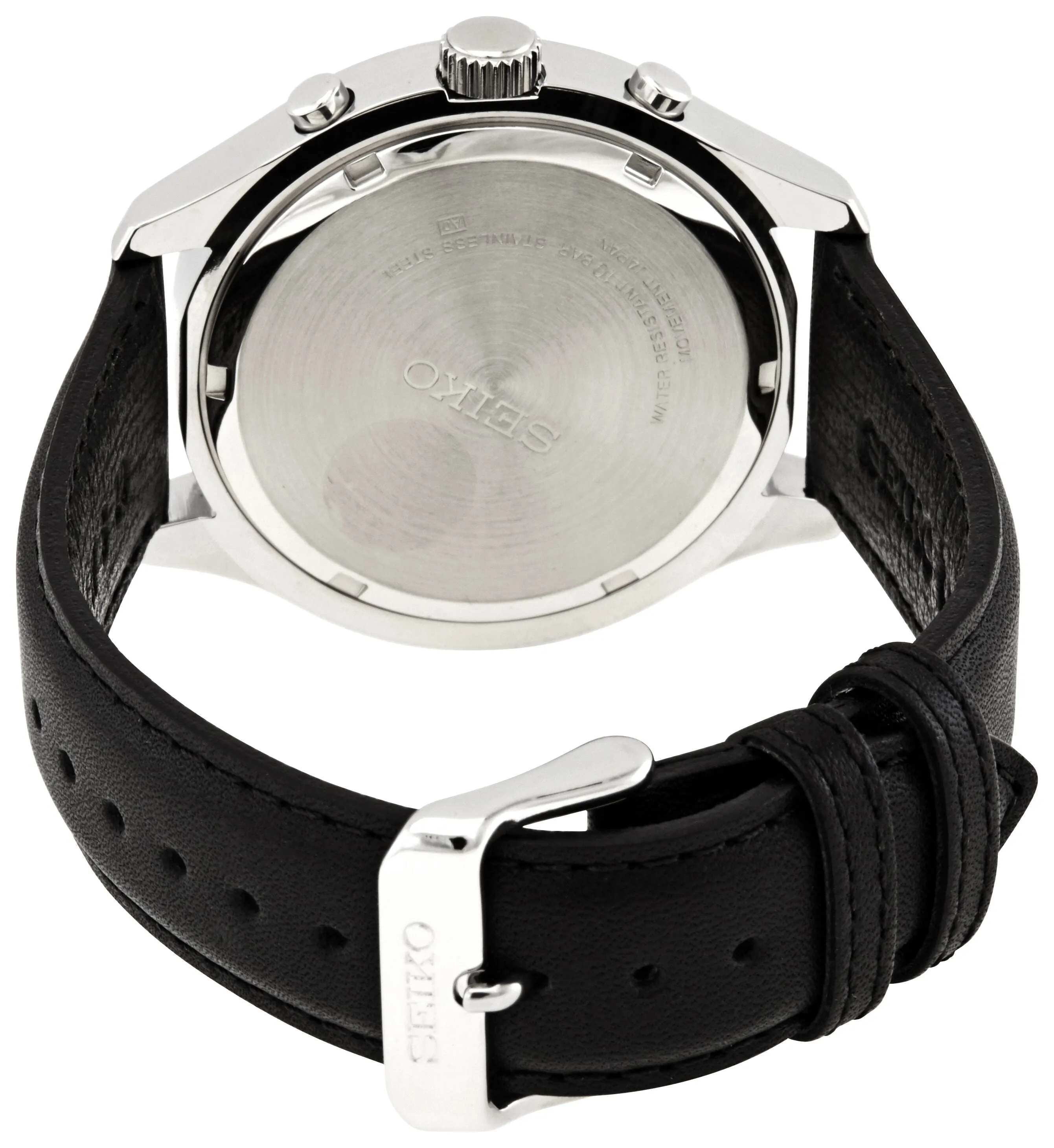 Seiko Neo Sports Chronograph Quartz Black Dial Men's Watch SKS539P2