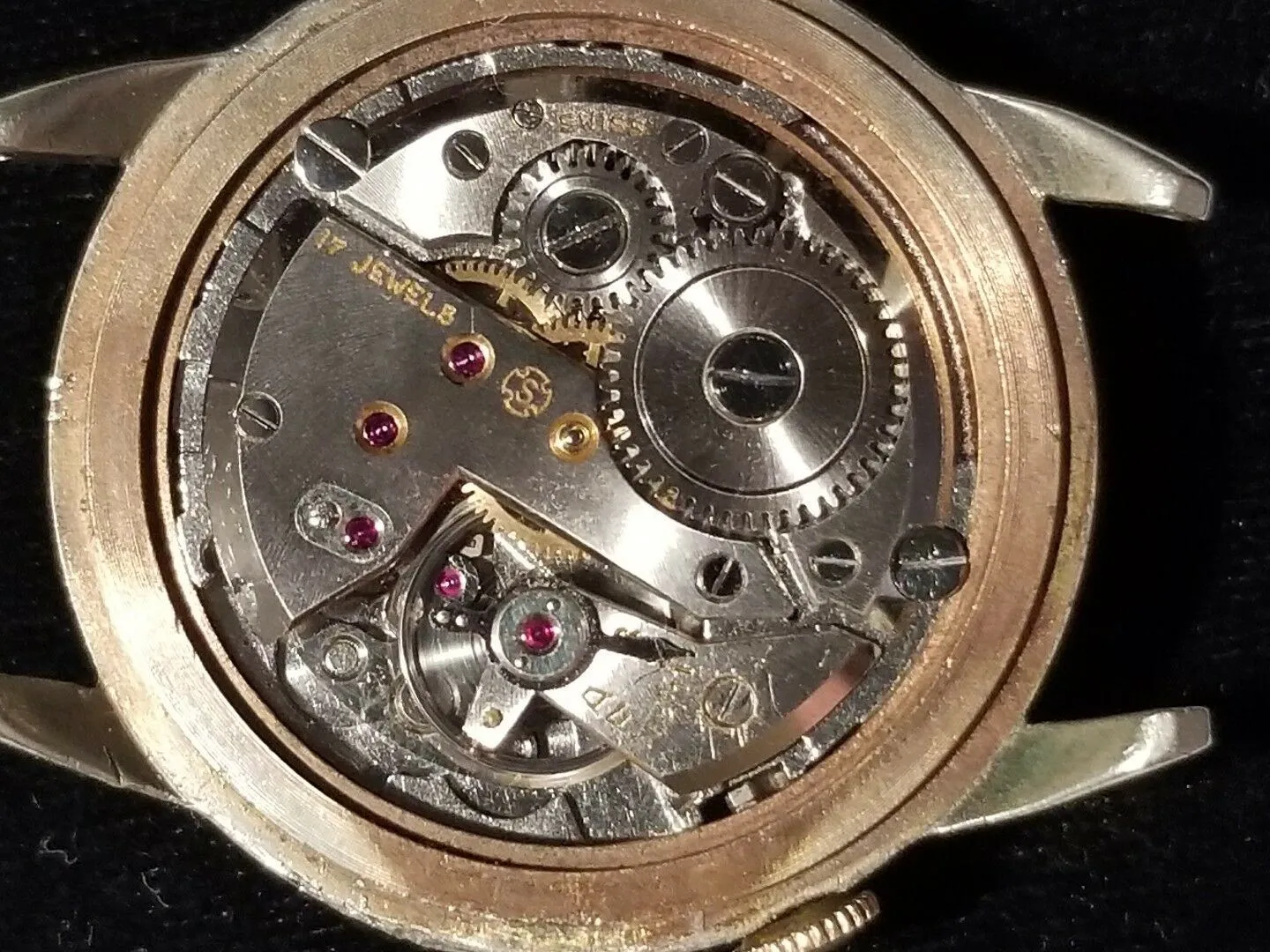 Serviced Vintage Rare Bel-Lux Precision Date-O-Graph Triple Date Day Date Watch