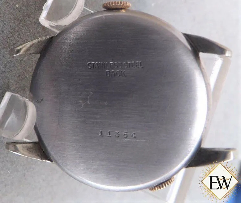 Serviced Vintage Rare Bel-Lux Precision Date-O-Graph Triple Date Day Date Watch