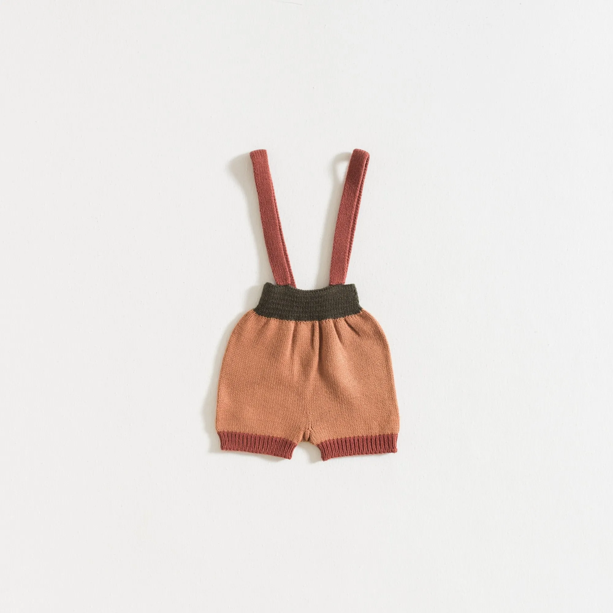 SHORTS / OCHRE-GREEN-MAHOGANY
