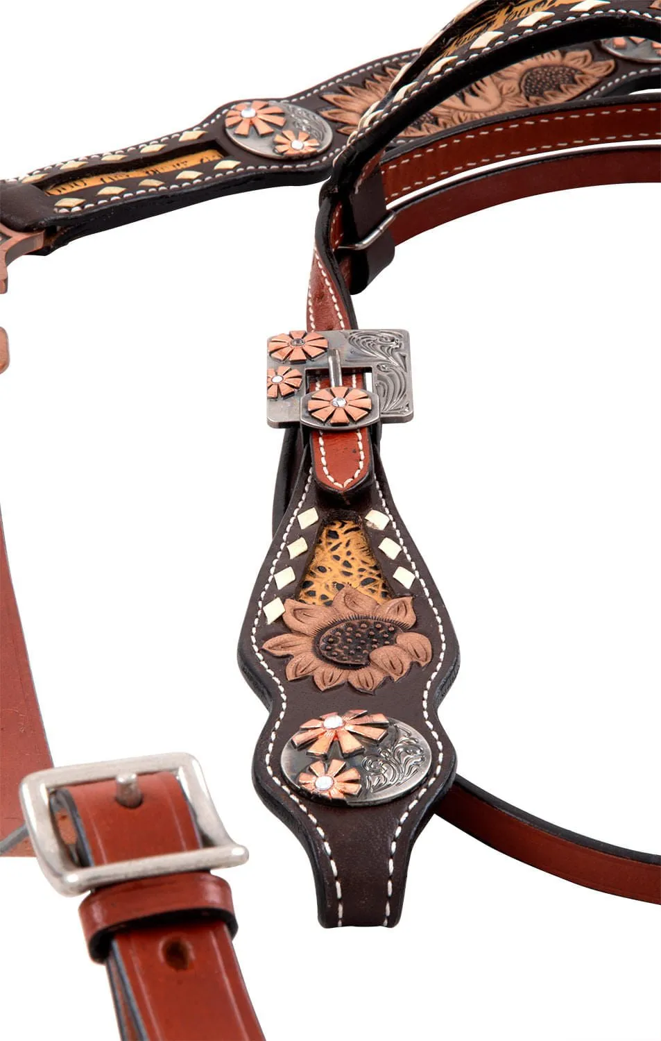 Showman Sunflower & Gator Tack Set