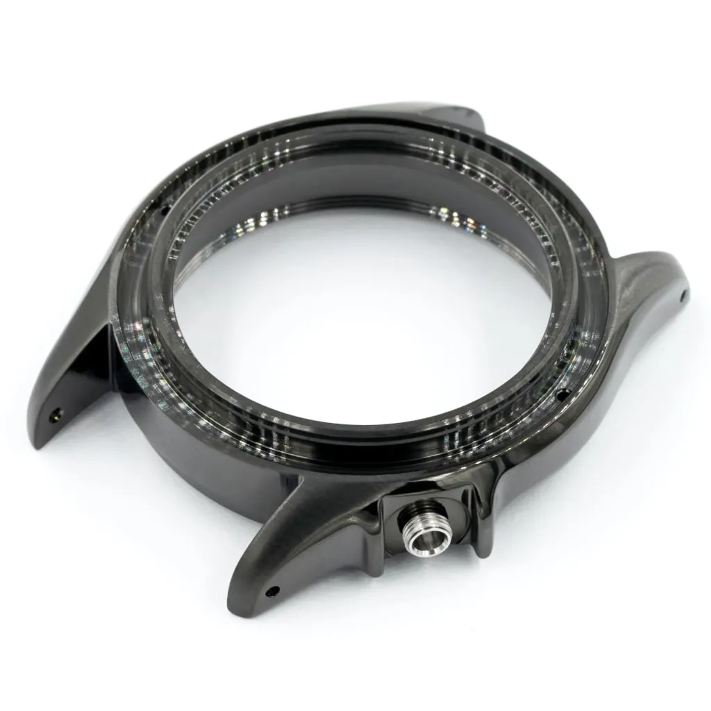 SKX013 Watch Case - 38mm (DLC BLACK EDITION) [NH34-Ready]