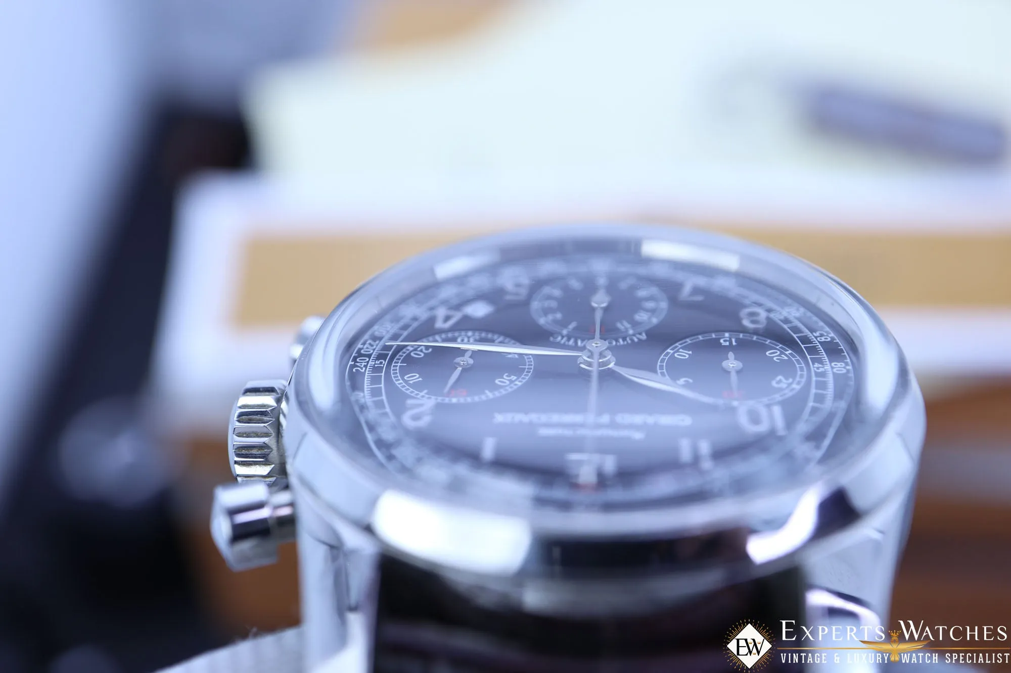 Sold!!! GIRARD PERREGAUX CLASSIC 1999 Ref. 4946 Chronograph 38mm Automatic CAL 3370 GP