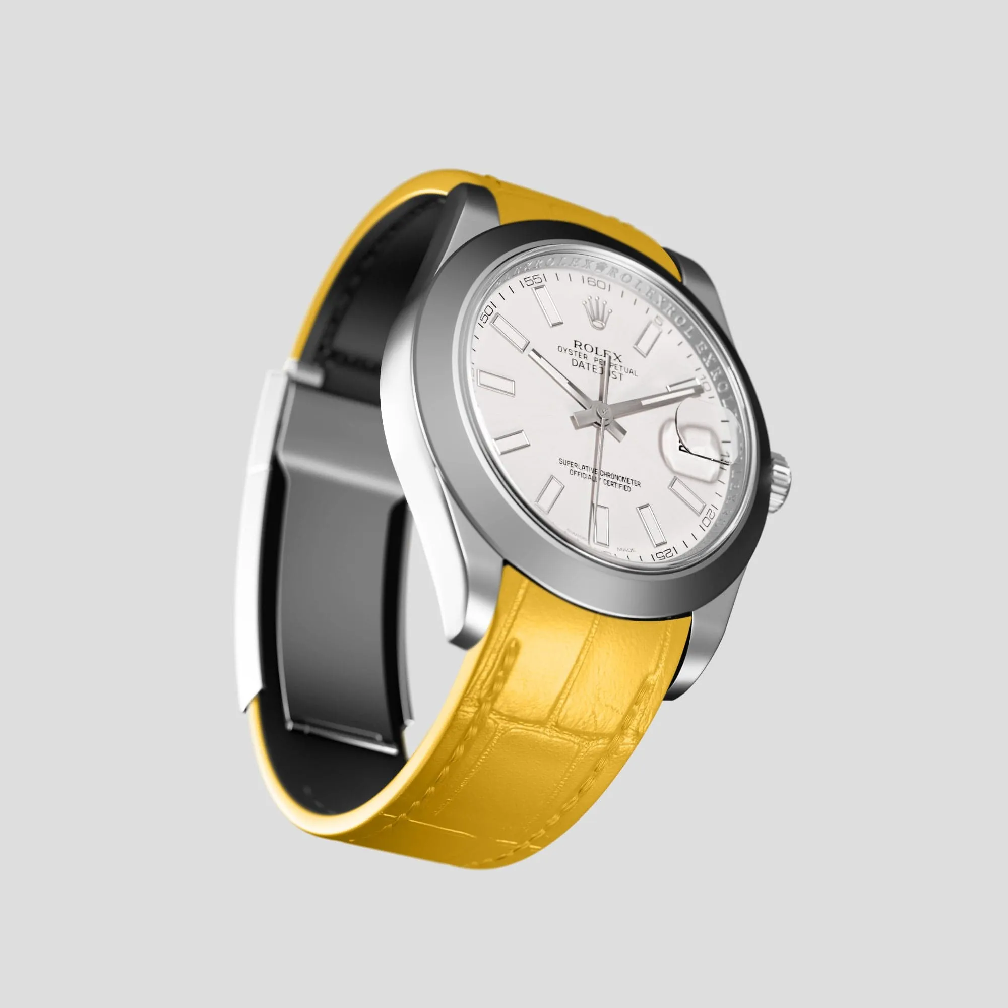 Sport Band For Rolex Datejust 36mm In Alligator