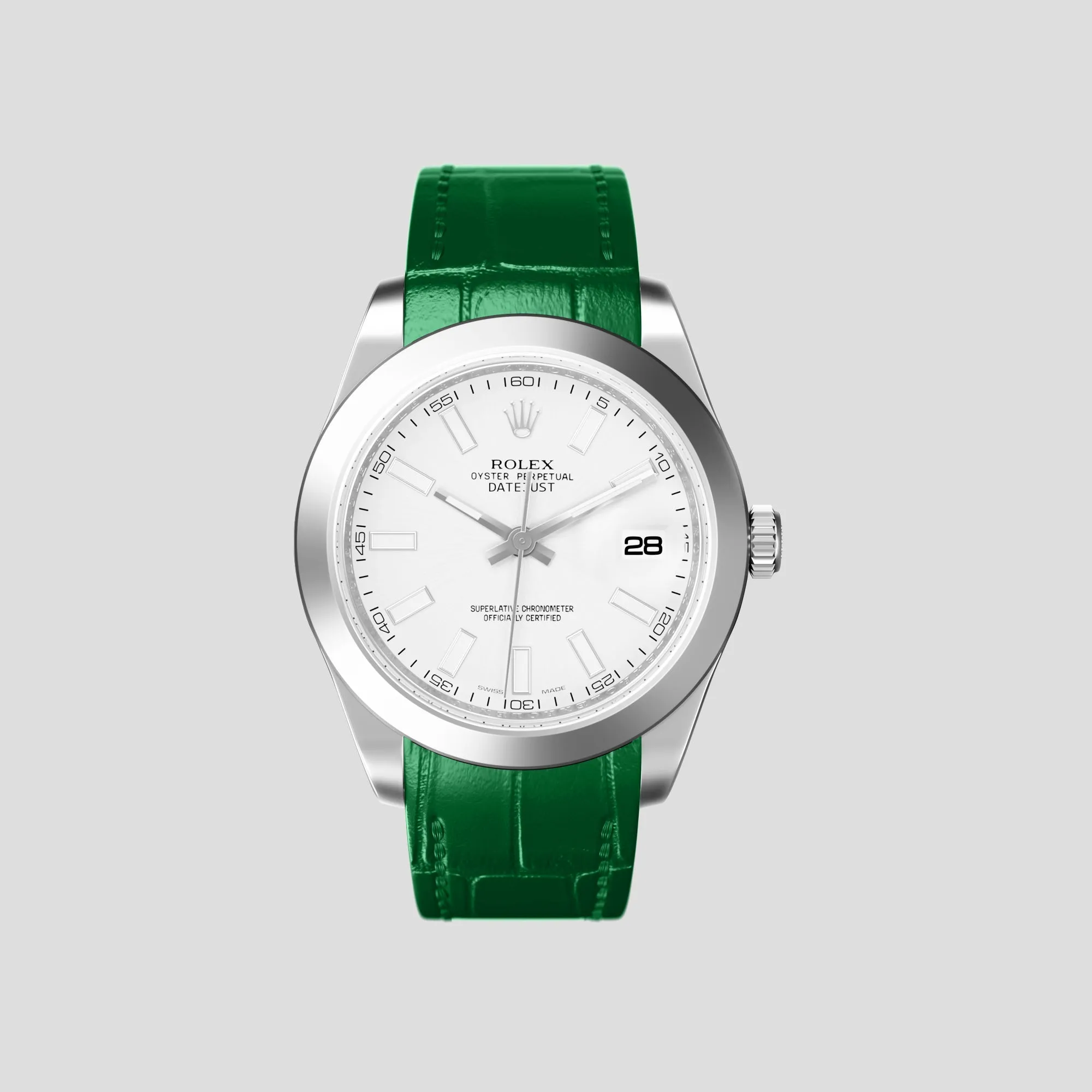 Sport Band For Rolex Datejust 36mm In Alligator