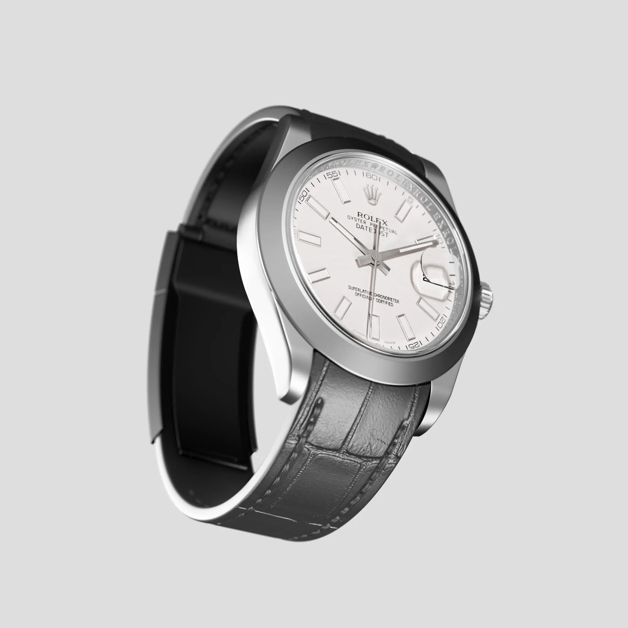 Sport Band For Rolex Datejust 36mm In Alligator