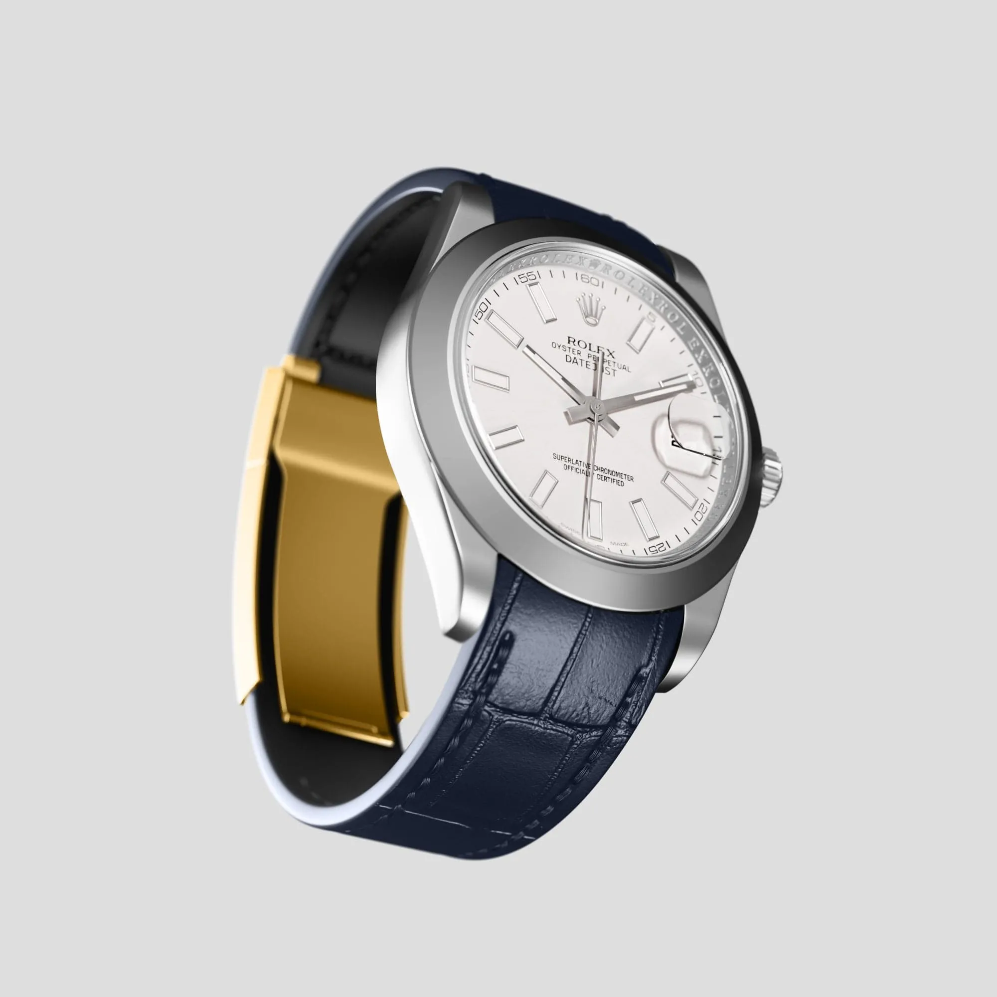 Sport Band For Rolex Datejust 36mm In Alligator