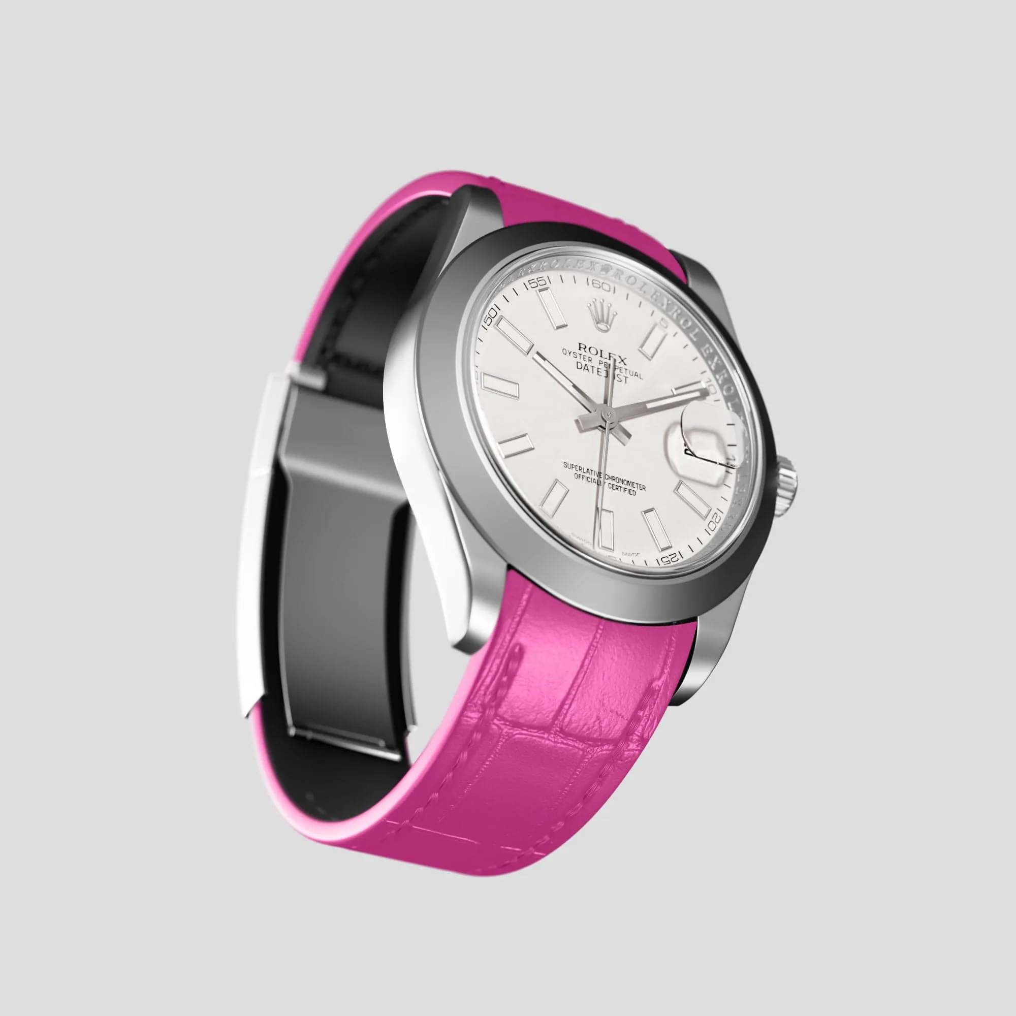 Sport Band For Rolex Datejust 36mm In Alligator