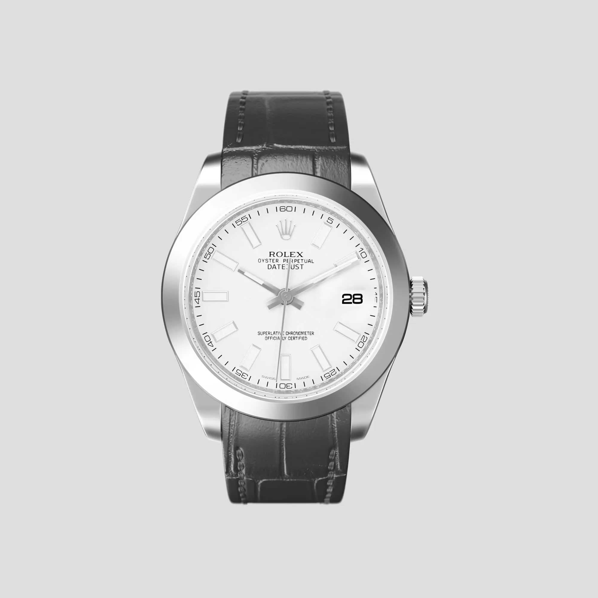 Sport Band For Rolex Datejust 36mm In Alligator