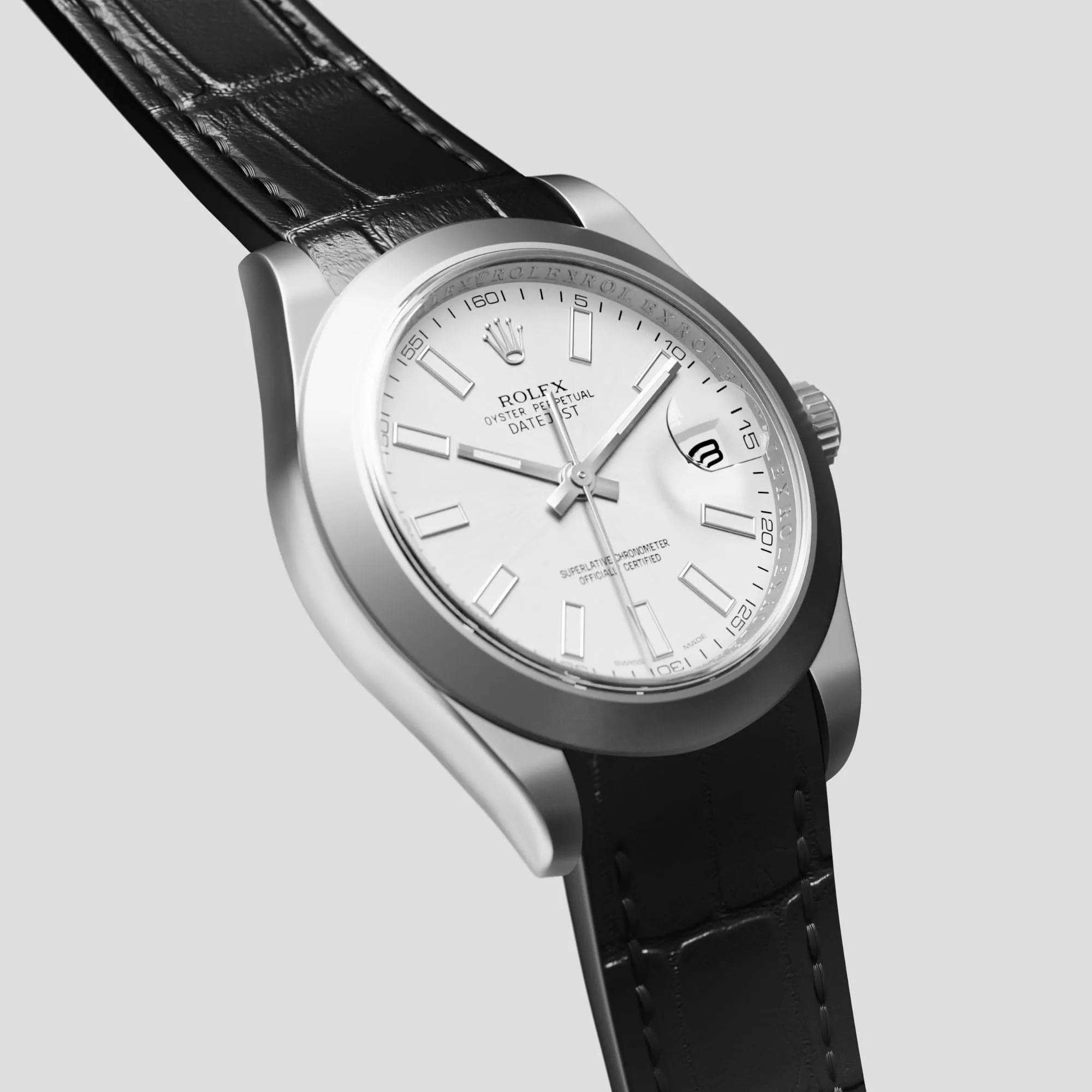 Sport Band For Rolex Datejust 36mm In Alligator
