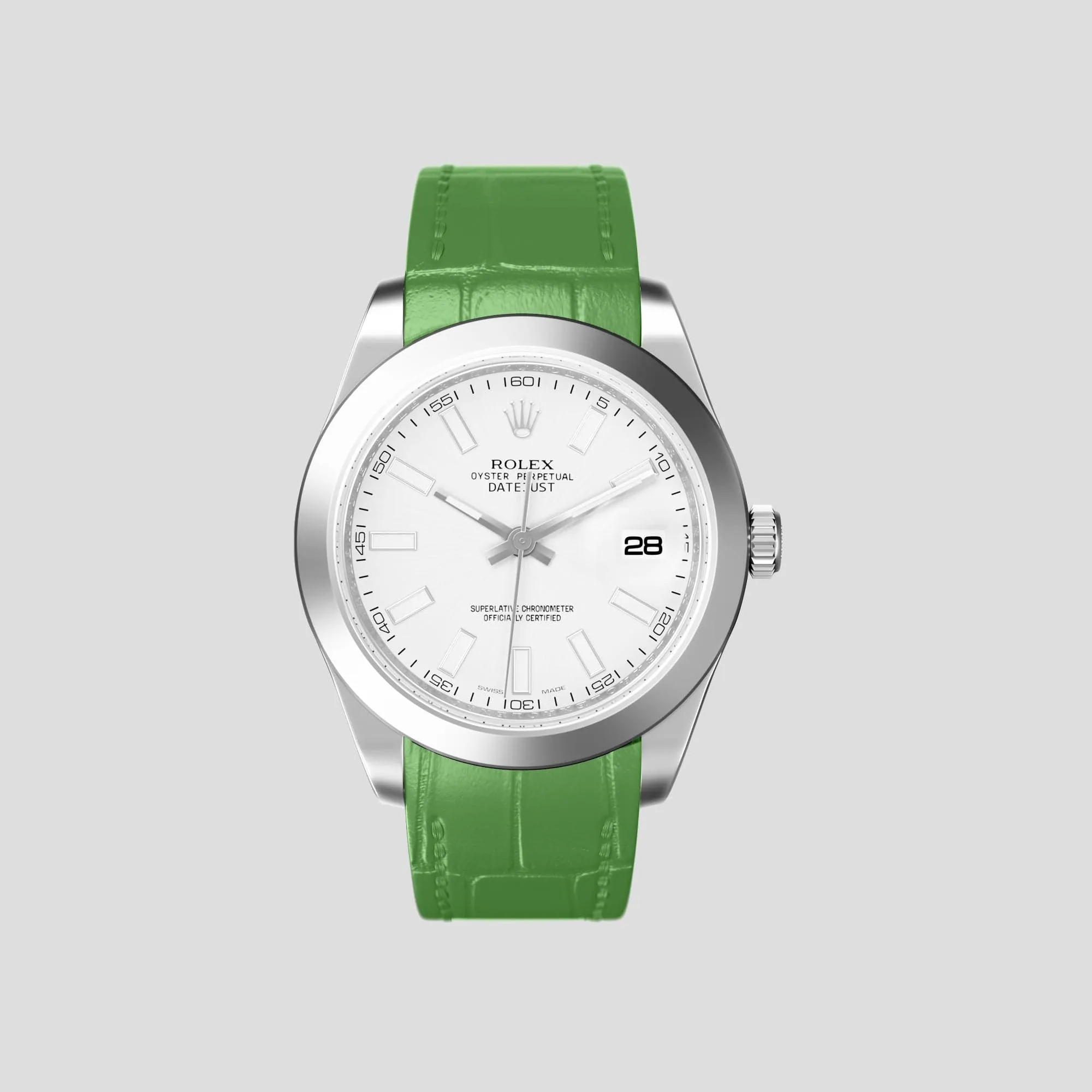 Sport Band For Rolex Datejust 36mm In Alligator