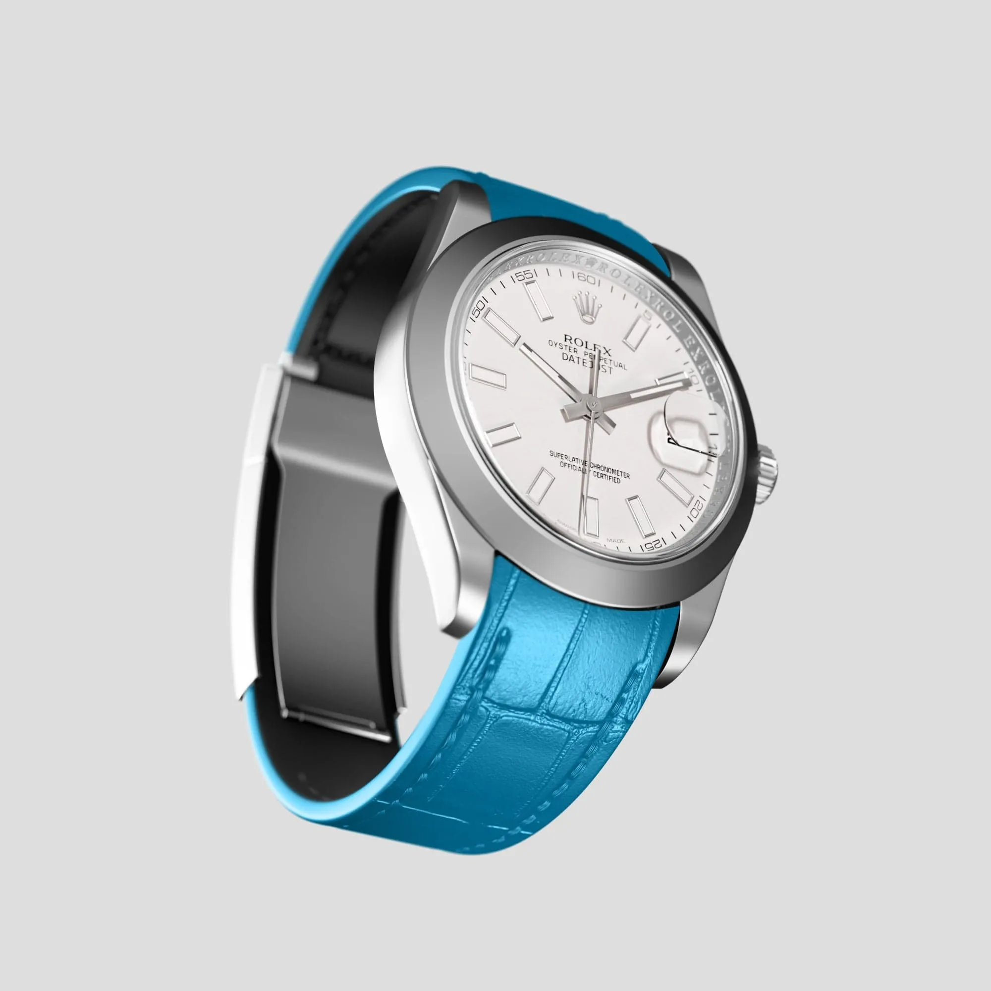 Sport Band For Rolex Datejust 36mm In Alligator