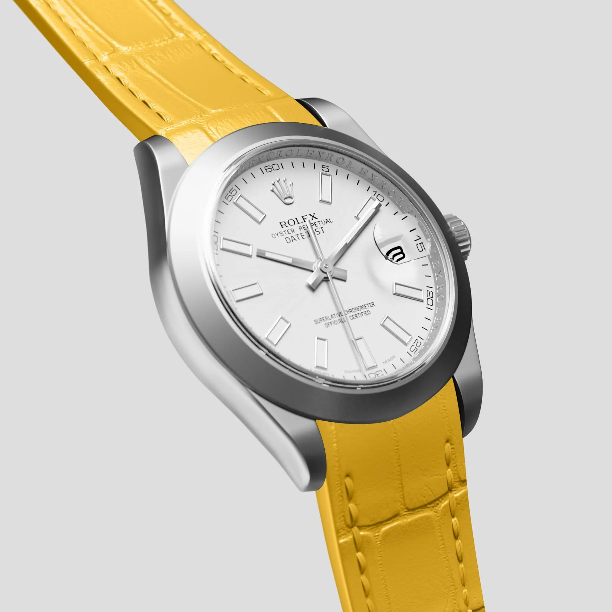 Sport Band For Rolex Datejust 36mm In Alligator