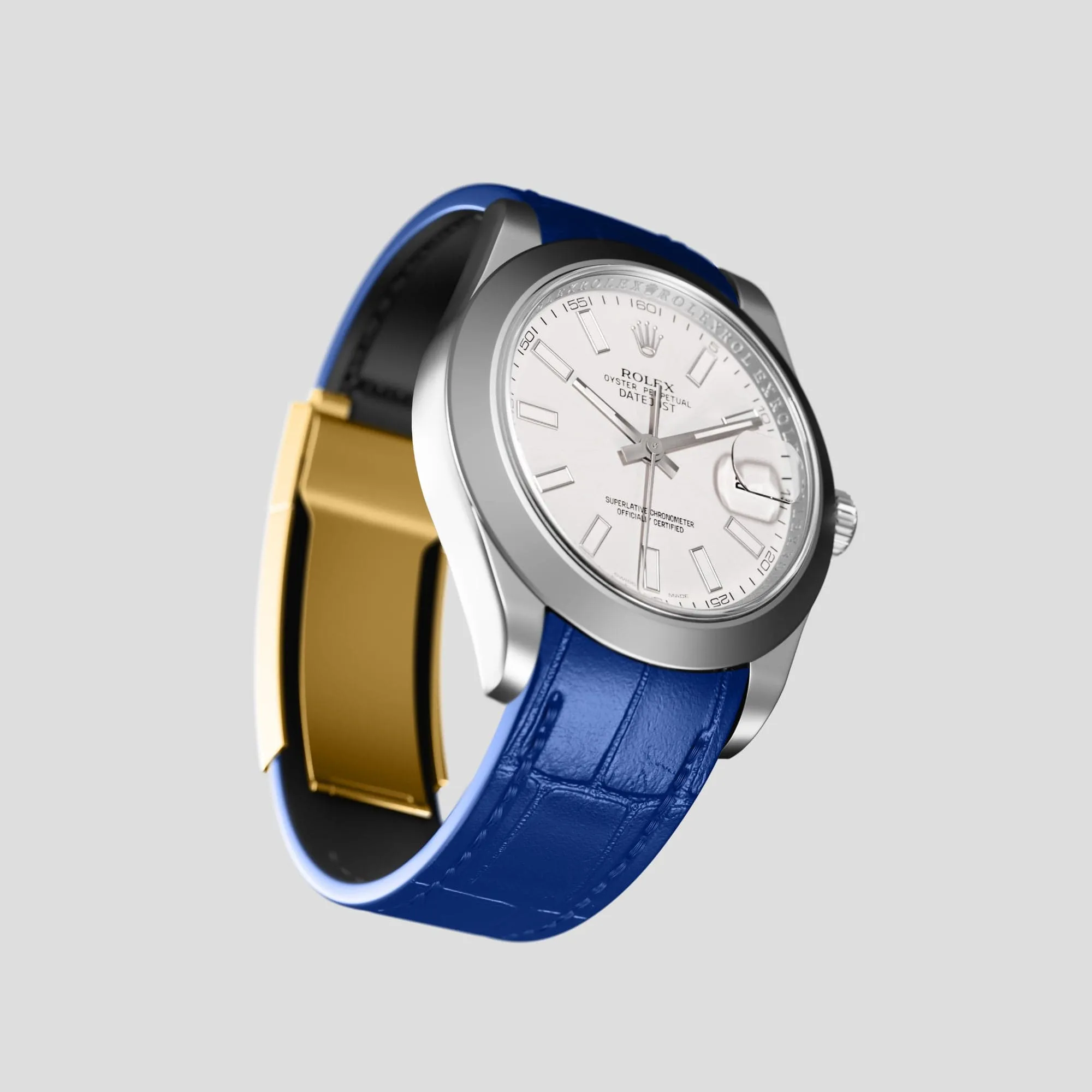 Sport Band For Rolex Datejust 36mm In Alligator