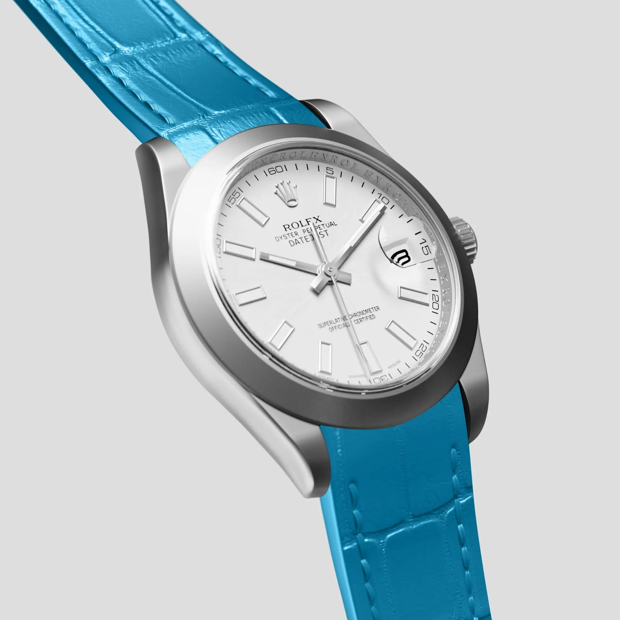 Sport Band For Rolex Datejust 36mm In Alligator