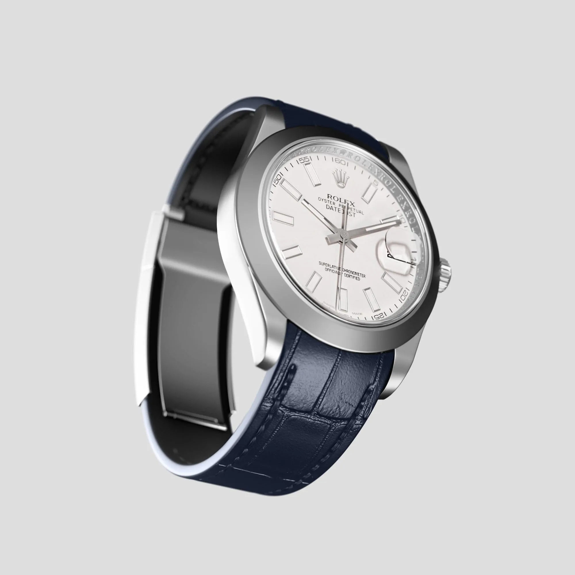 Sport Band For Rolex Datejust 36mm In Alligator
