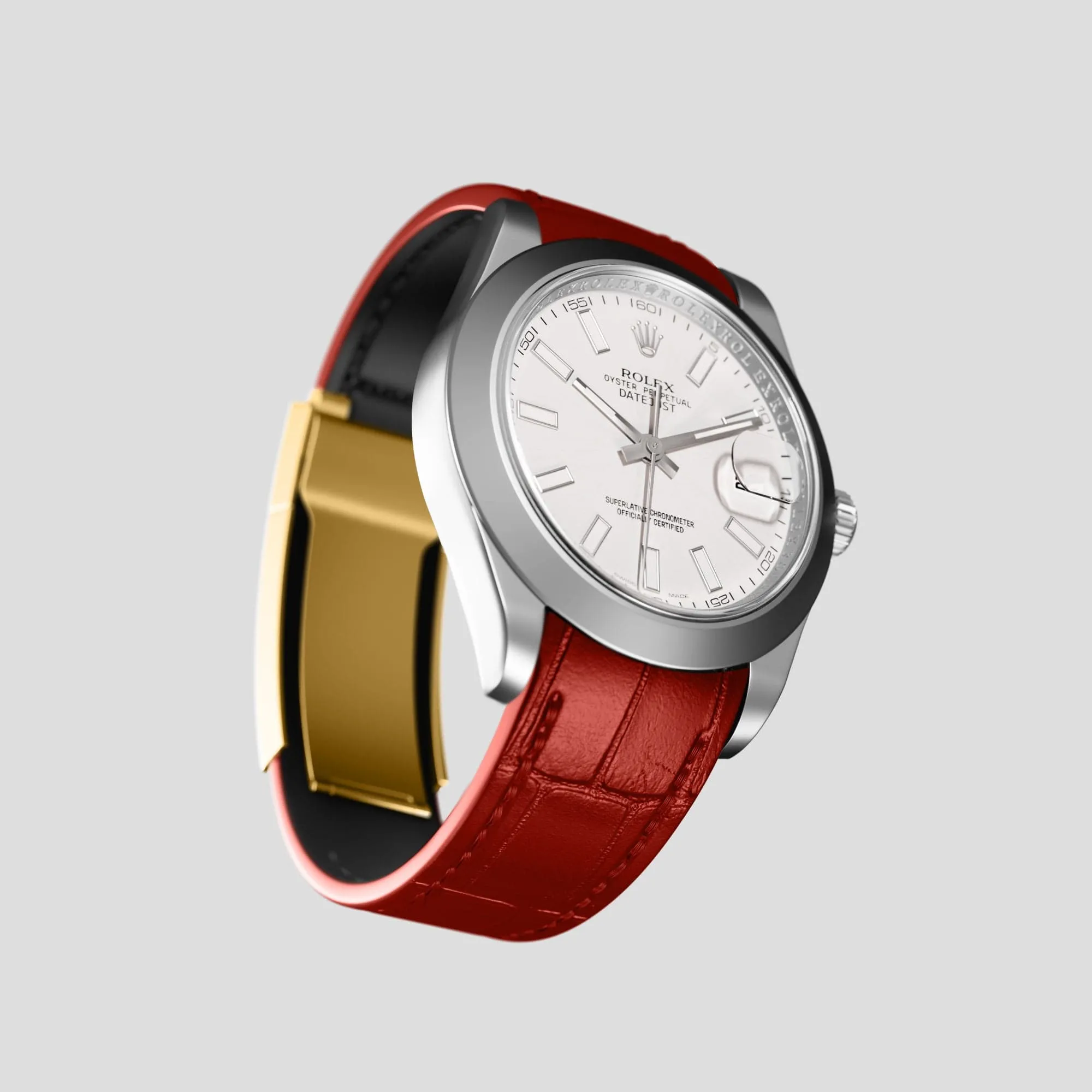 Sport Band For Rolex Datejust 36mm In Alligator