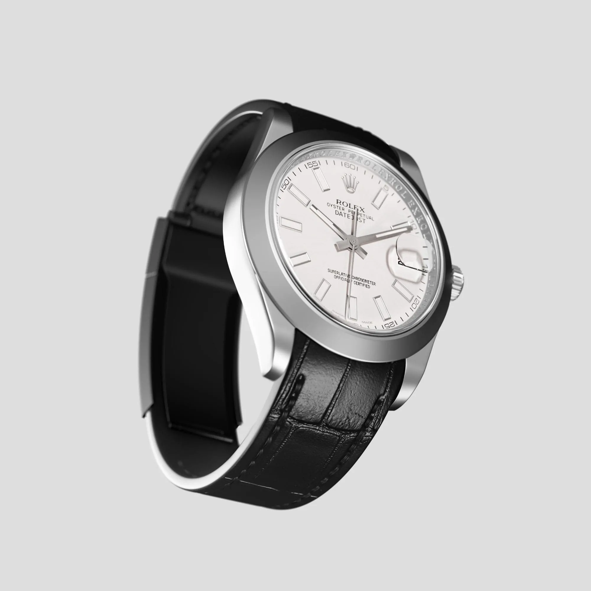 Sport Band For Rolex Datejust 36mm In Alligator