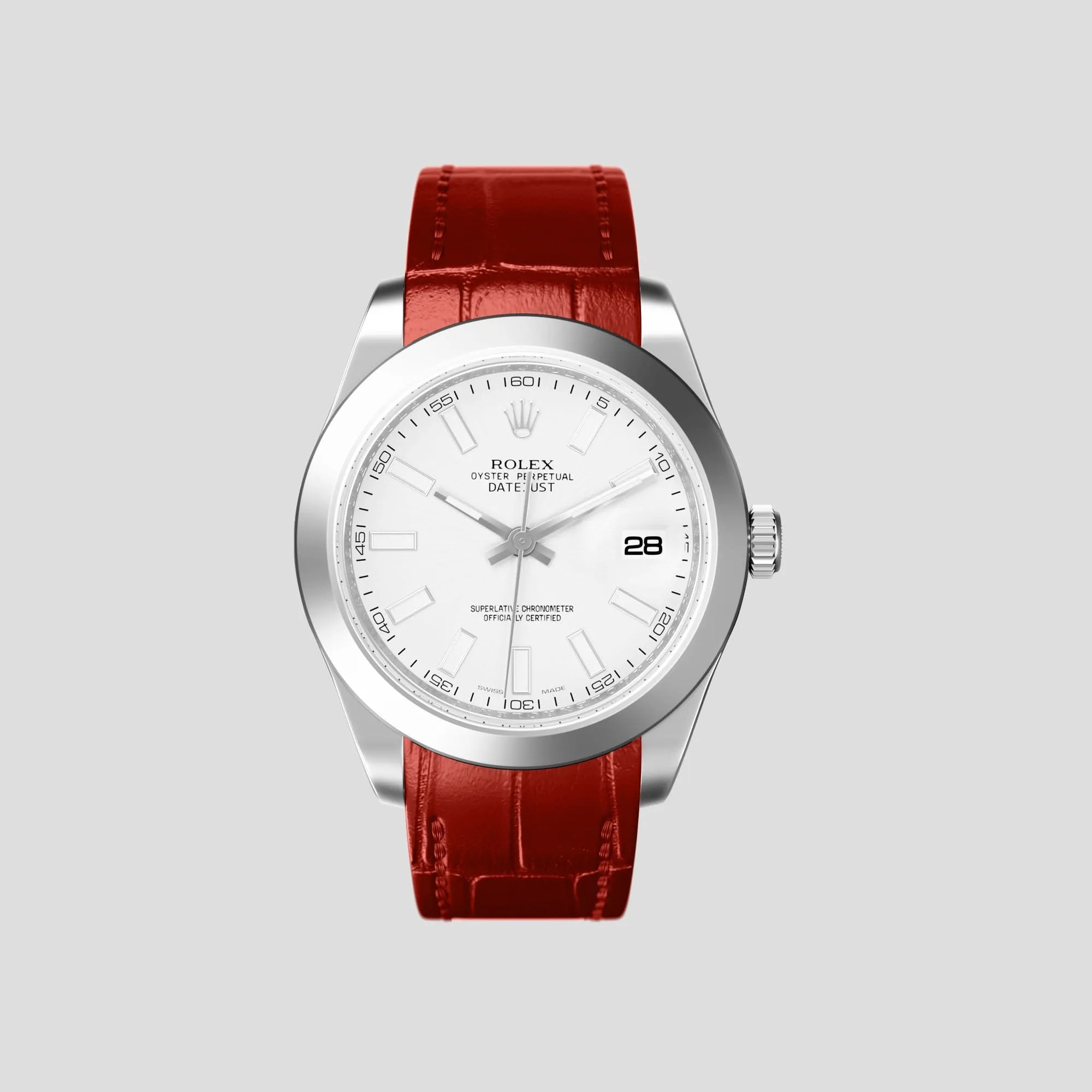 Sport Band For Rolex Datejust 36mm In Alligator