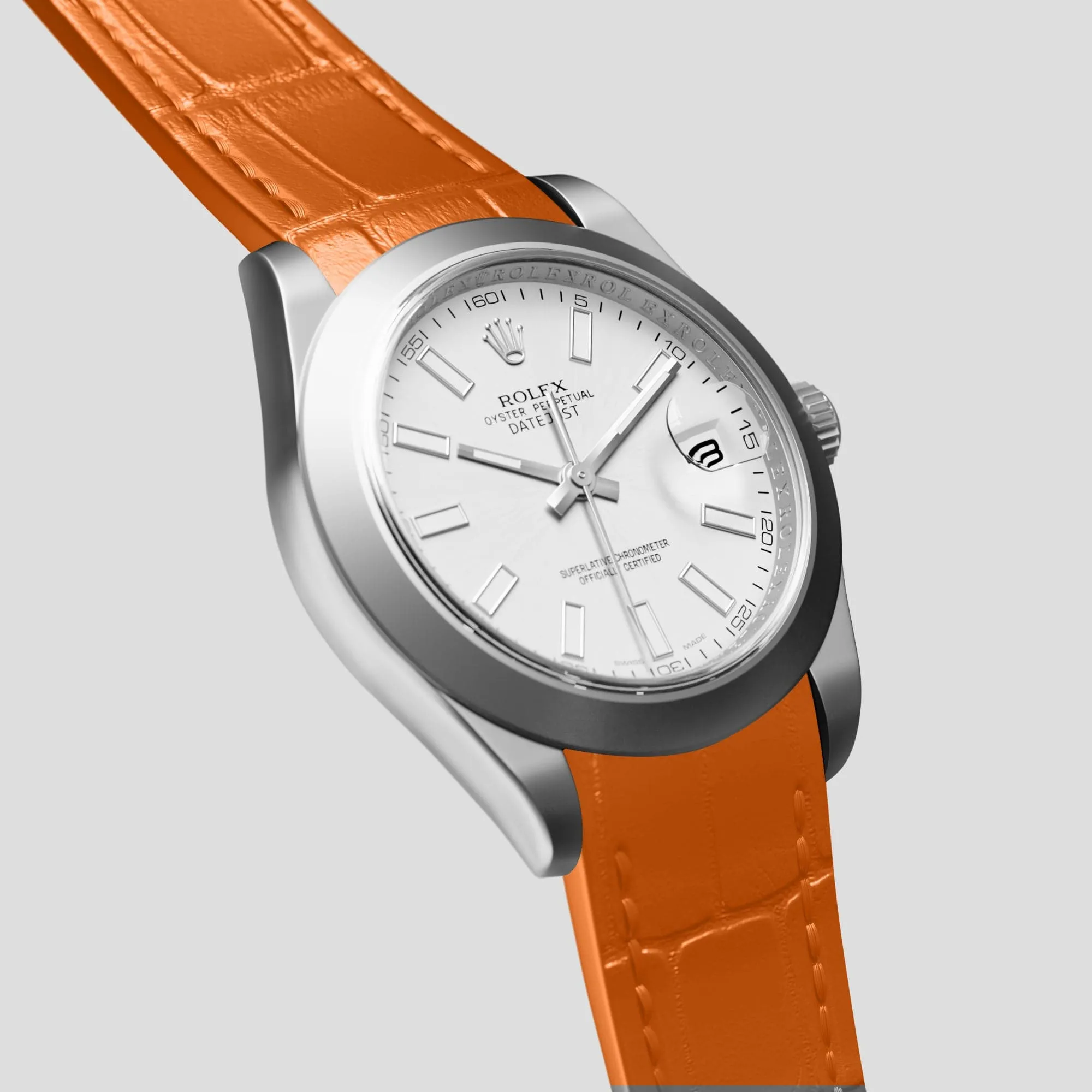 Sport Band For Rolex Datejust 36mm In Alligator