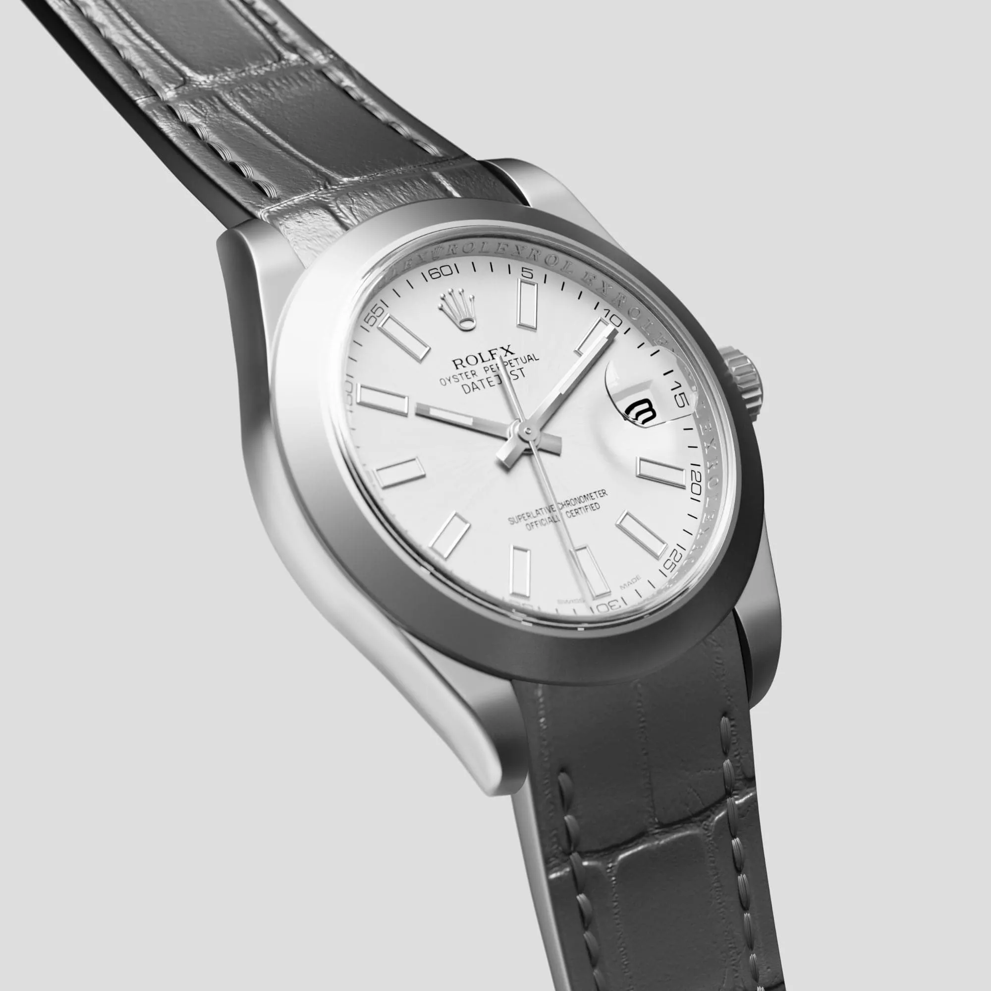 Sport Band For Rolex Datejust 36mm In Alligator