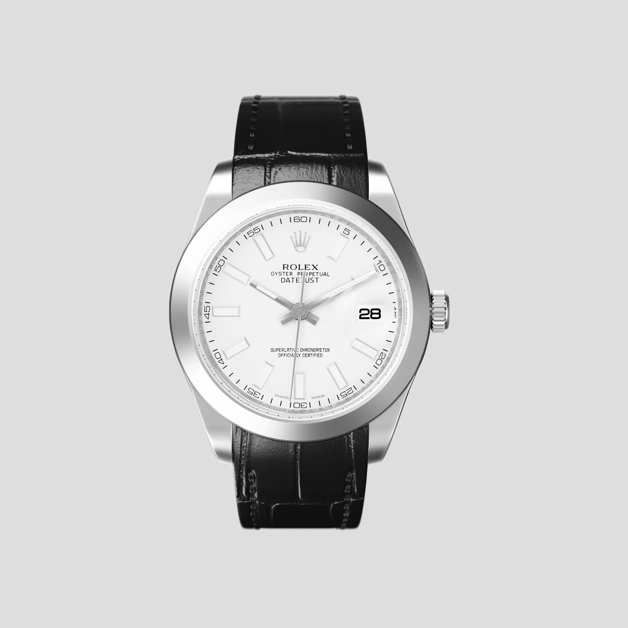 Sport Band For Rolex Datejust 36mm In Alligator