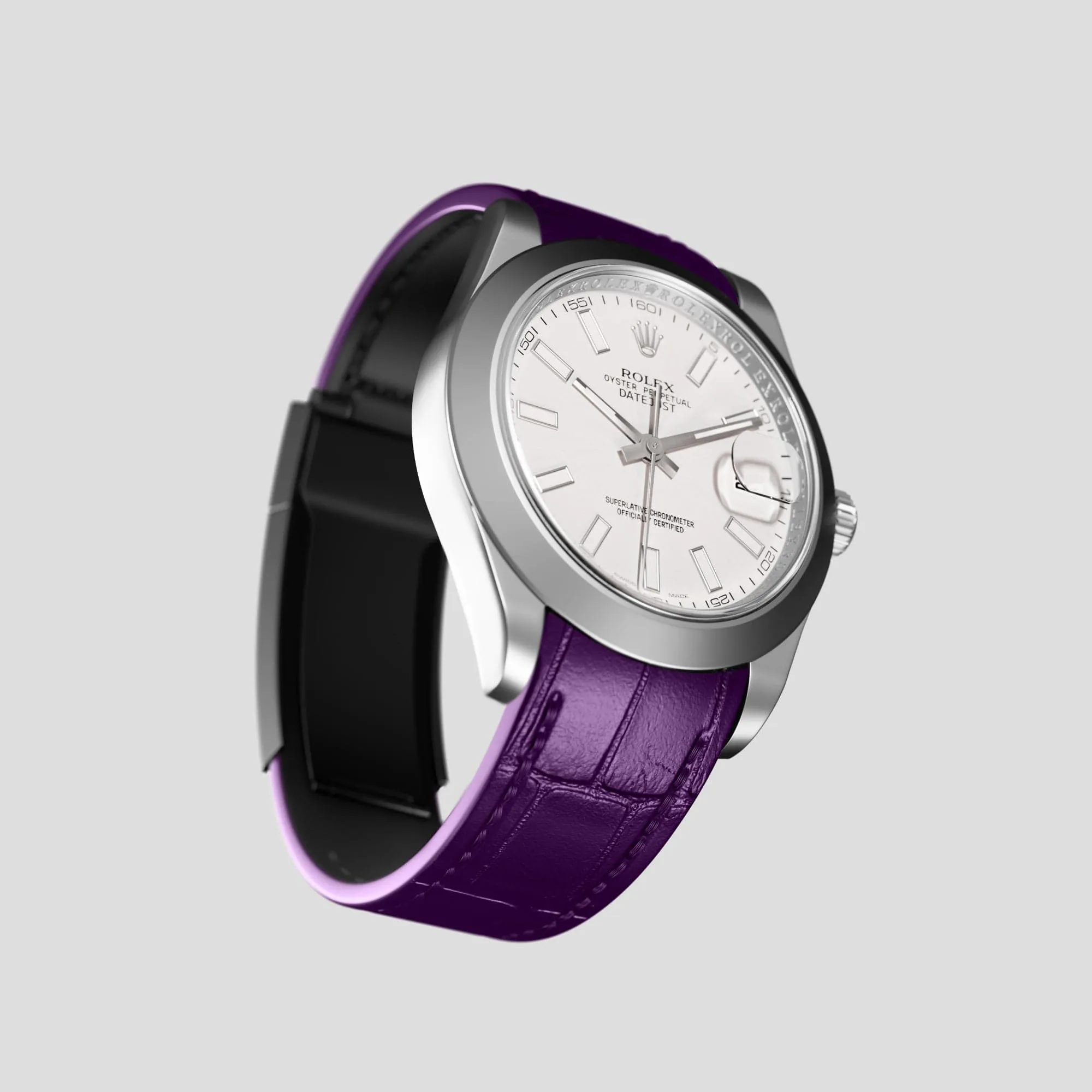 Sport Band For Rolex Datejust 36mm In Alligator